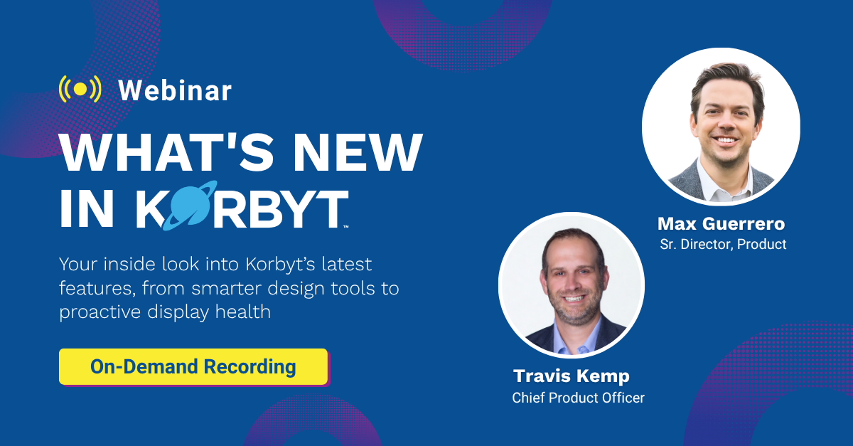 Whats New with Korbyt