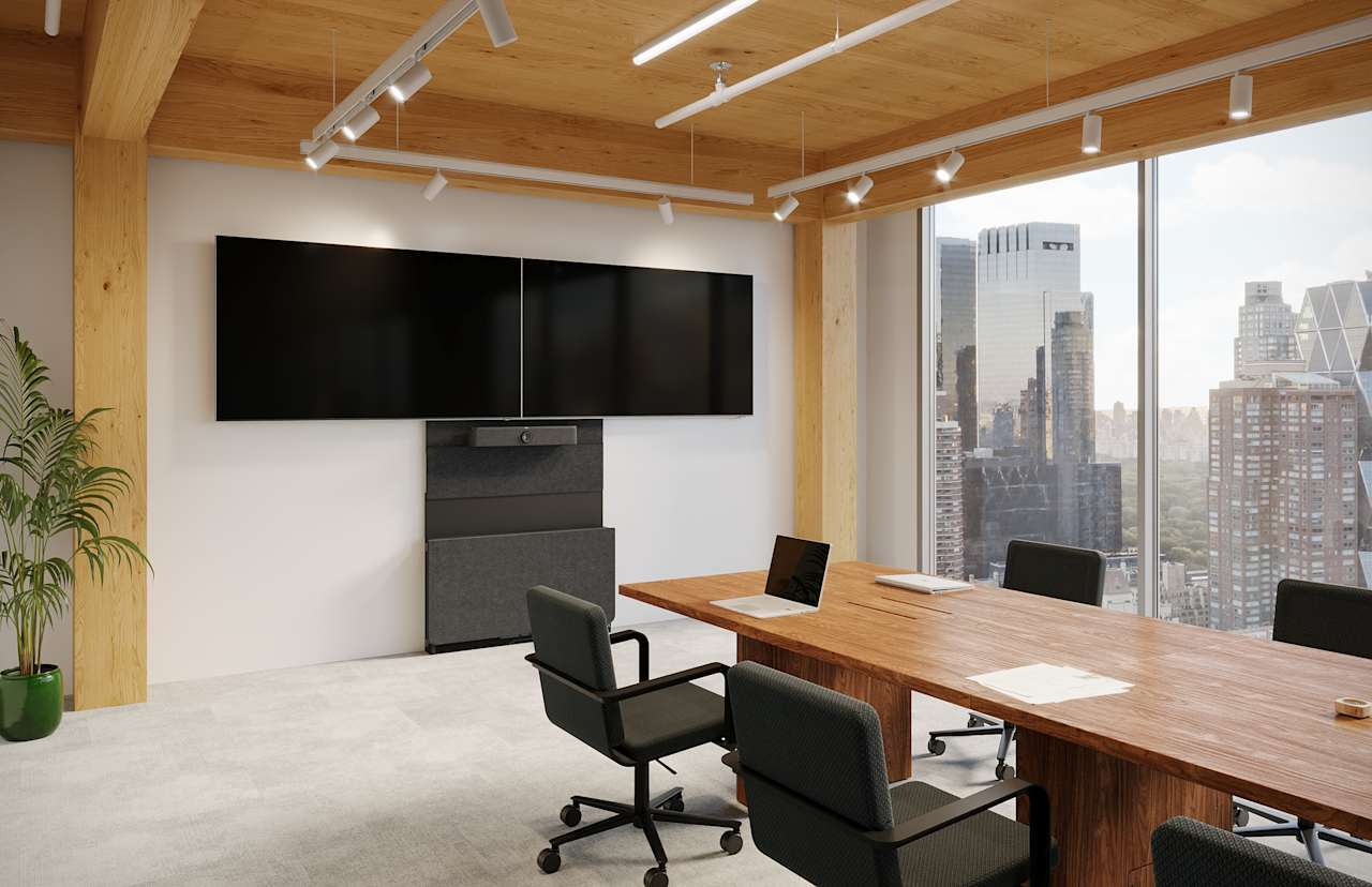 Chief Tempo - Tempo Floor Support Mount Dual Display